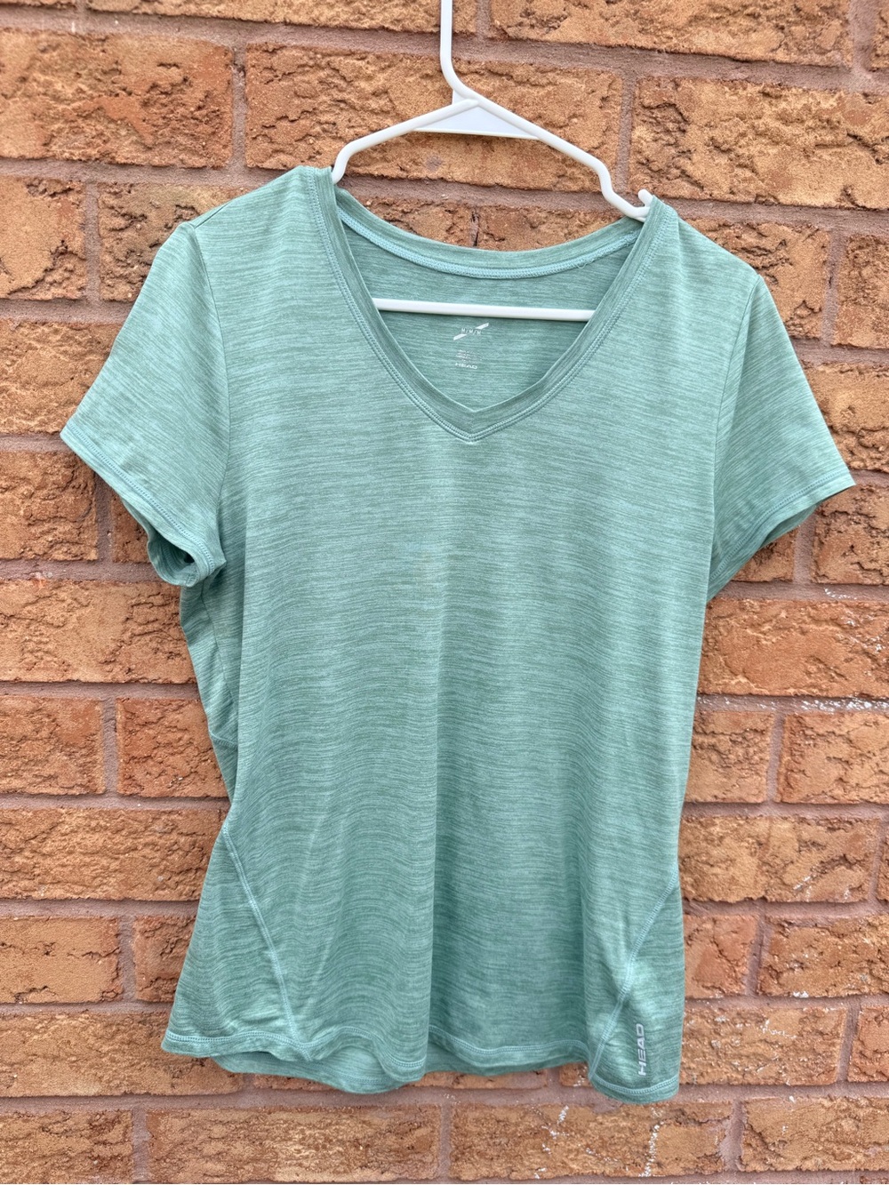 4/$25 • Head Light Green V-Neck Women's Active Top